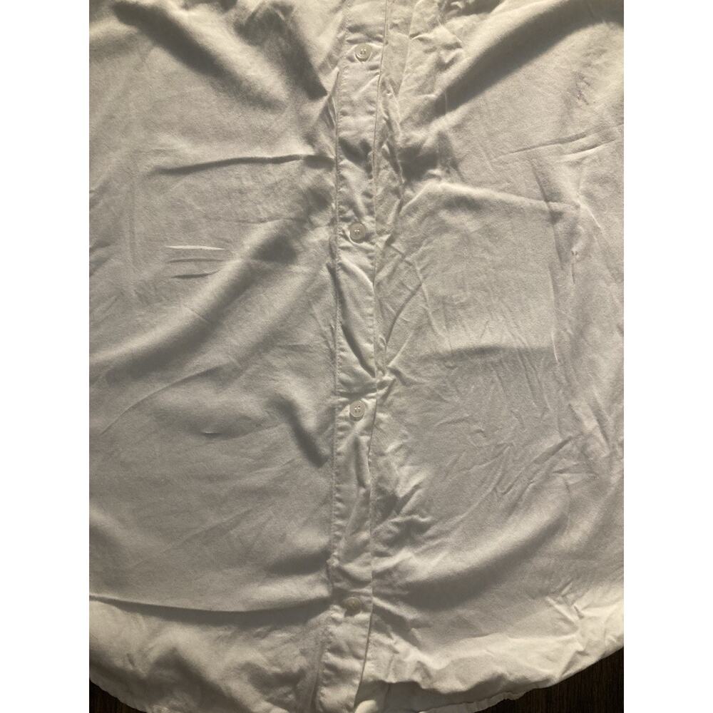 Madewell Women’s XS Collared White Courier Button Back Shirt - Picture 5 of 6